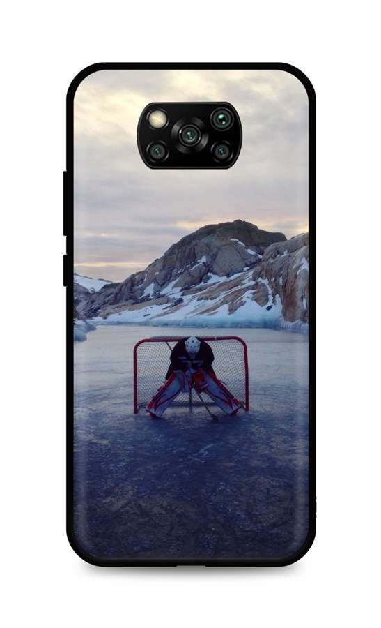 Levně Kryt TopQ Xiaomi Poco X3 silikon Hockey Goalie 60933 (pouzdro neboli obal na mobil Xiaomi Poco X3)