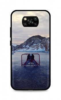 Zadní silikonový kryt DARK na Xiaomi Poco X3 Hockey Goalie