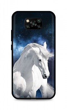 Zadní silikonový kryt DARK na Xiaomi Poco X3 White Horse