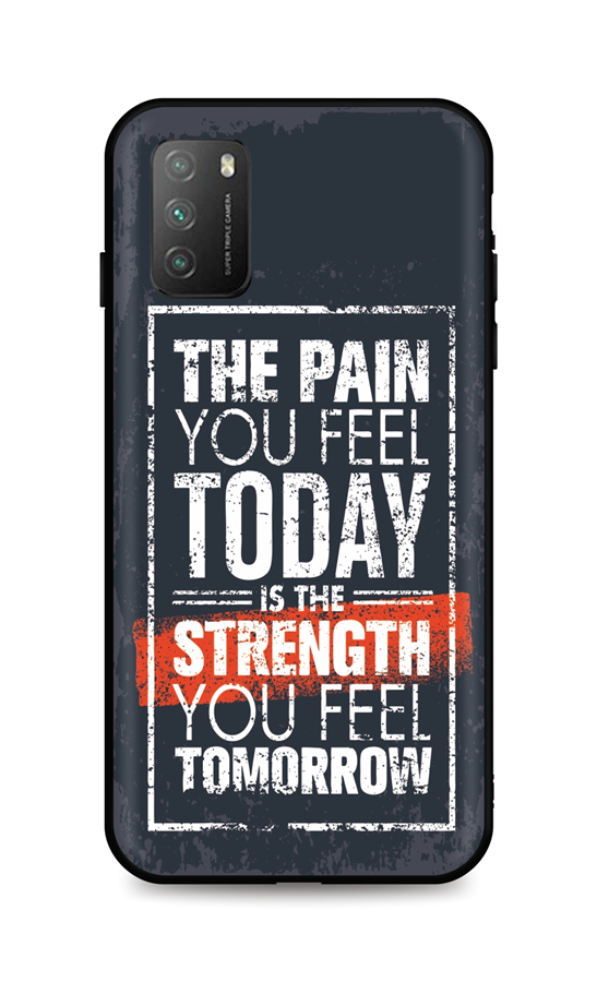 Levně Kryt TopQ Xiaomi Poco M3 silikon Strength 60949 (pouzdro neboli obal na mobil Xiaomi Poco M3)