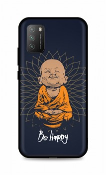 Zadní silikonový kryt DARK na Xiaomi Poco M3 Be Happy