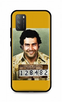 Zadní silikonový kryt DARK na Xiaomi Poco M3 Pablo Escobar