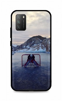 Zadní silikonový kryt DARK na Xiaomi Poco M3 Hockey Goalie