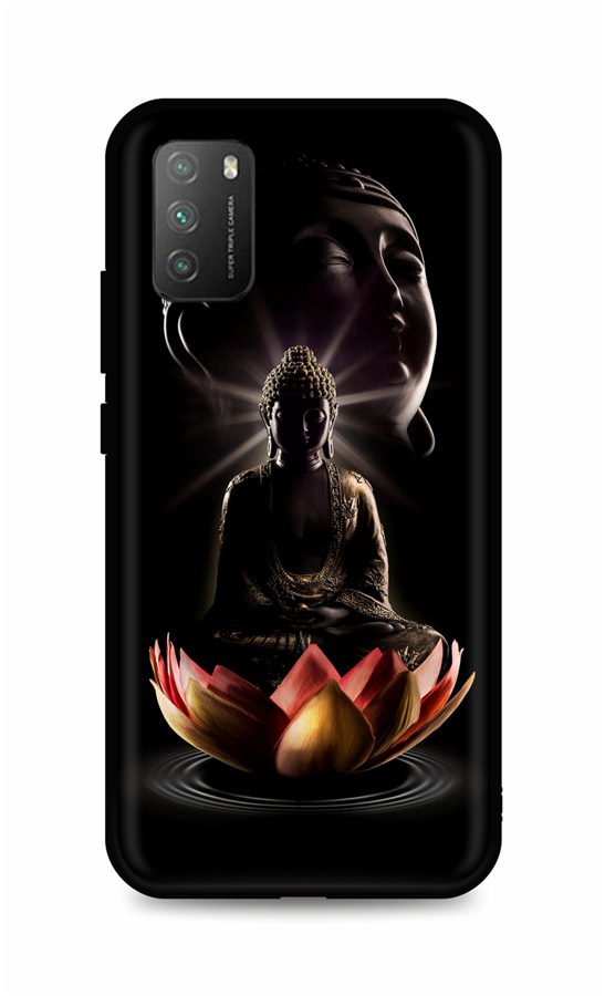 Levně Kryt TopQ Xiaomi Poco M3 silikon Meditation 61043 (pouzdro neboli obal na mobil Xiaomi Poco M3)
