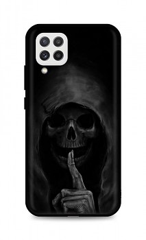 Zadní silikonový kryt DARK na Samsung A22 Dark Grim Reaper
