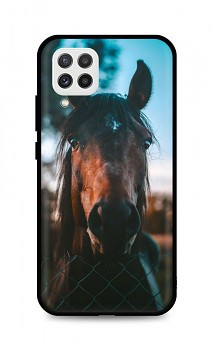 Zadní silikonový kryt DARK na Samsung A22 Horse