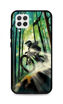 Zadní silikonový kryt DARK na Samsung A22 Mountain Bike