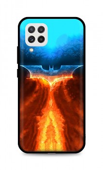 Zadní silikonový kryt DARK na Samsung A22 Fiery Batman