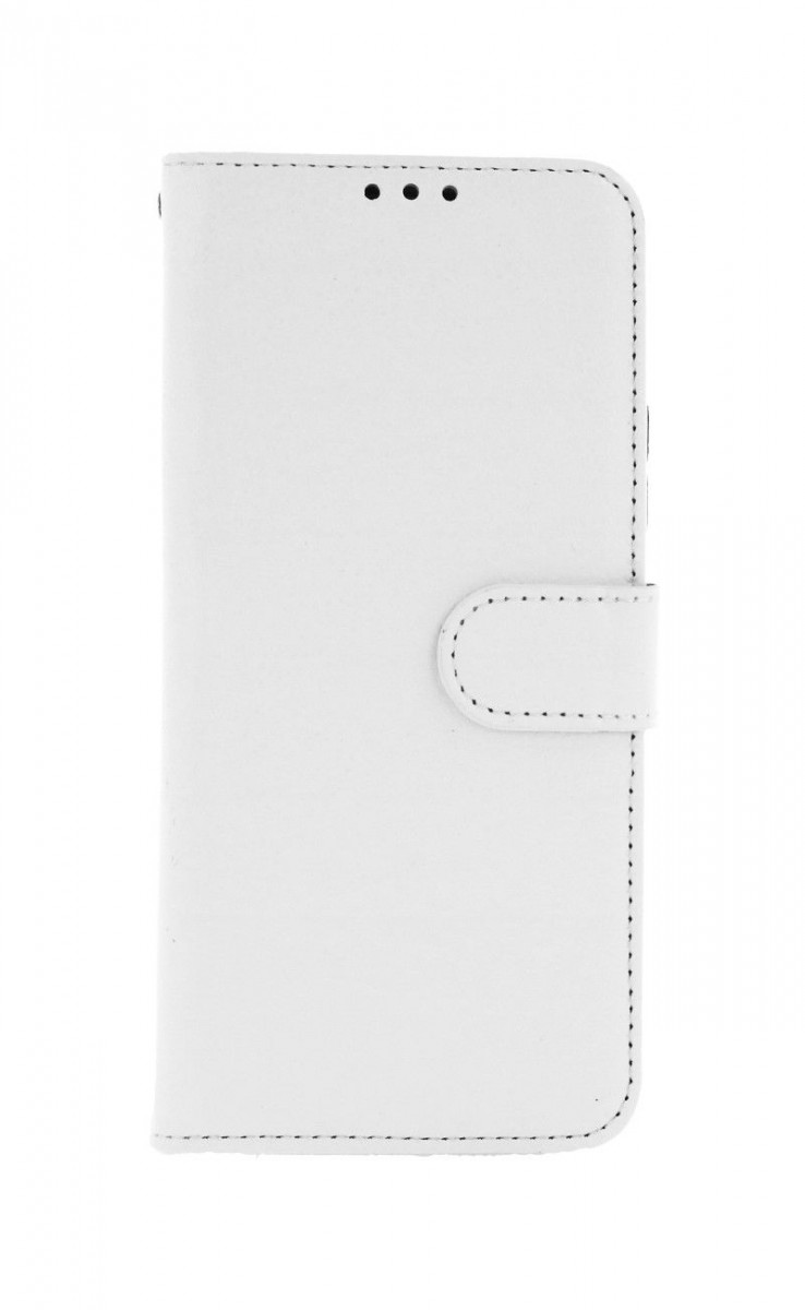 Knížkové pouzdro na Xiaomi Mi 11 Lite bílé s přezkou 