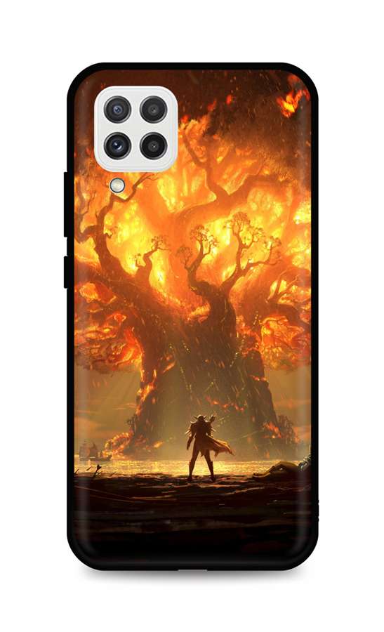 Levně Kryt TopQ Samsung A22 silikon Warcraft 61149 (pouzdro neboli obal na mobil Samsung A22)