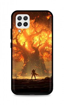 Zadní silikonový kryt DARK na Samsung A22 Warcraft