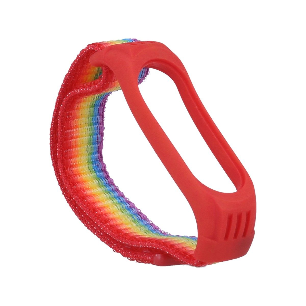 Látkový řemínek pro Xiaomi Mi Band 5-6 duhový  
