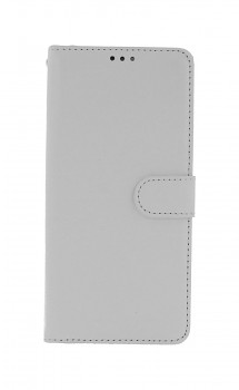 Knížkové pouzdro na Xiaomi Poco M3 bílé s přezkou  