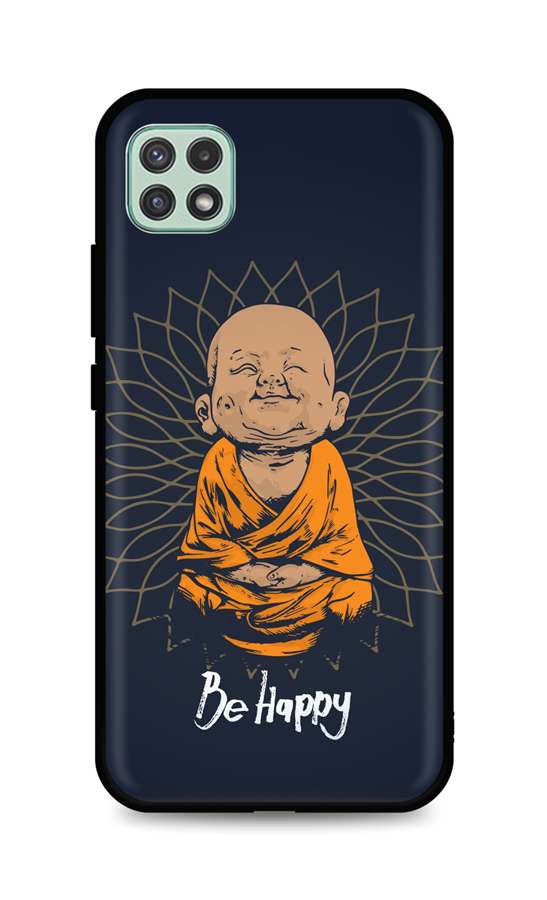 Levně Kryt TopQ Samsung A22 5G silikon Be Happy 61197 (pouzdro neboli obal na mobil Samsung A22 5G)