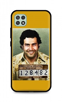 Zadní silikonový kryt DARK na Samsung A22 5G Pablo Escobar