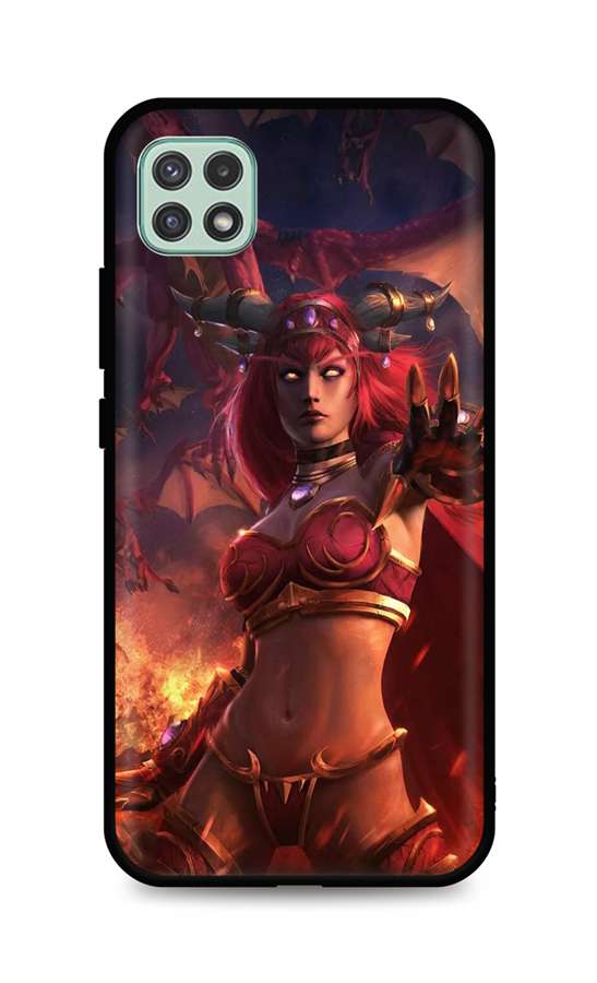 Levně Kryt TopQ Samsung A22 5G silikon Heroes Of The Storm 61311 (pouzdro neboli obal na mobil Samsung A22 5G)