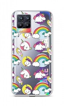 Zadní silikonový kryt na Realme 8 Chunky Unicorns