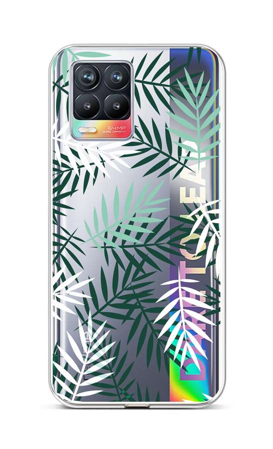 Zadní silikonový kryt na Realme 8 Listy