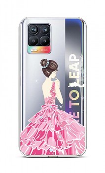 Zadní silikonový kryt na Realme 8 Pink Princess