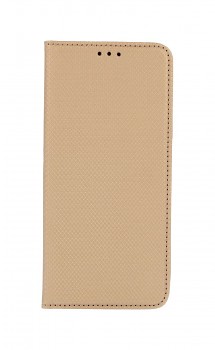Knížkové pouzdro Smart Magnet na Xiaomi Poco F3 zlaté