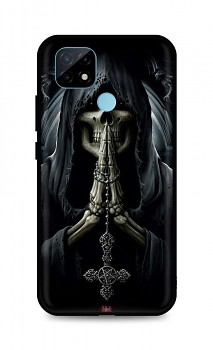 Zadní silikonový kryt DARK na Realme C21 Grim Reaper