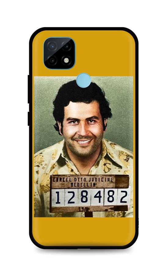 Zadní silikonový kryt DARK na Realme C21 Pablo Escobar