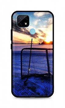 Zadní silikonový kryt DARK na Realme C21 Hockey Sunset