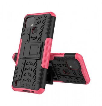 Ultra odolný zadní kryt na Realme C21 růžový