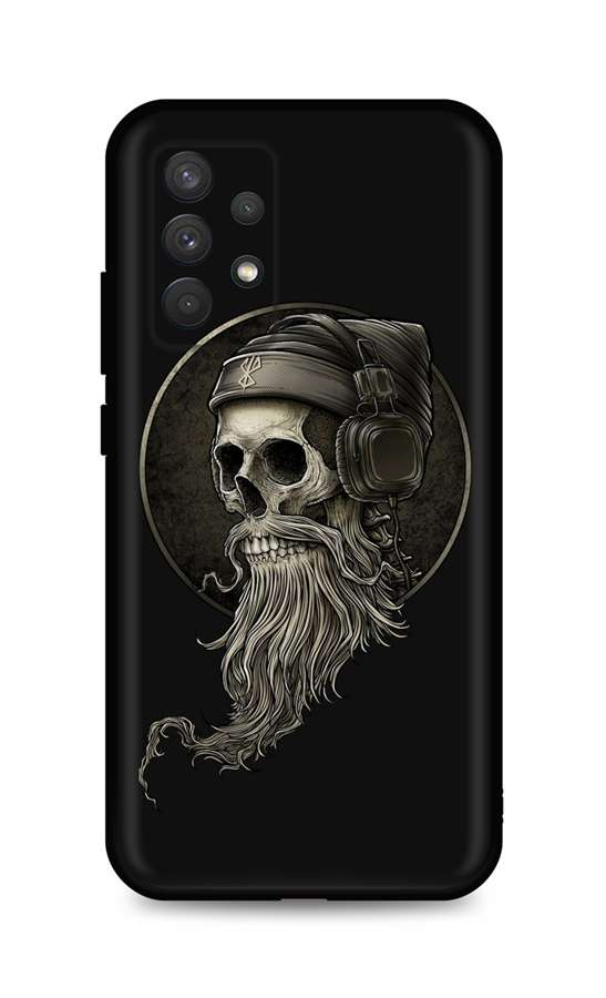 Levně Kryt TopQ Samsung A32 silikon Music Skeleton 61741 (pouzdro neboli obal na mobil Samsung A32)