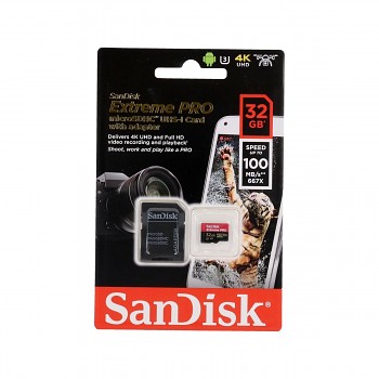 Paměťová karta SanDisk Extreme PRO 32GB micro SDHC