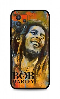 Zadní silikonový kryt DARK na Samsung A32 Bob Marley