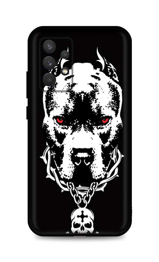 Levně Kryt TopQ Samsung A32 silikon Fighting Dog 61767 (pouzdro neboli obal na mobil Samsung A32)