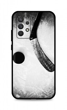 Zadní silikonový kryt DARK na Samsung A32 Hockey