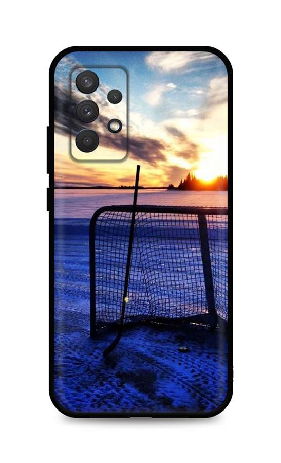 Levně Kryt TopQ Samsung A32 silikon Hockey Sunset 61793 (pouzdro neboli obal na mobil Samsung A32)