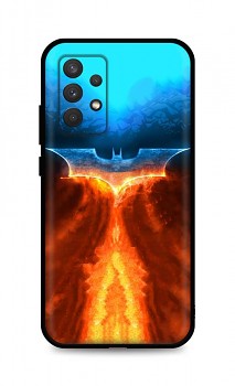 Zadní silikonový kryt DARK na Samsung A32 Fiery Batman