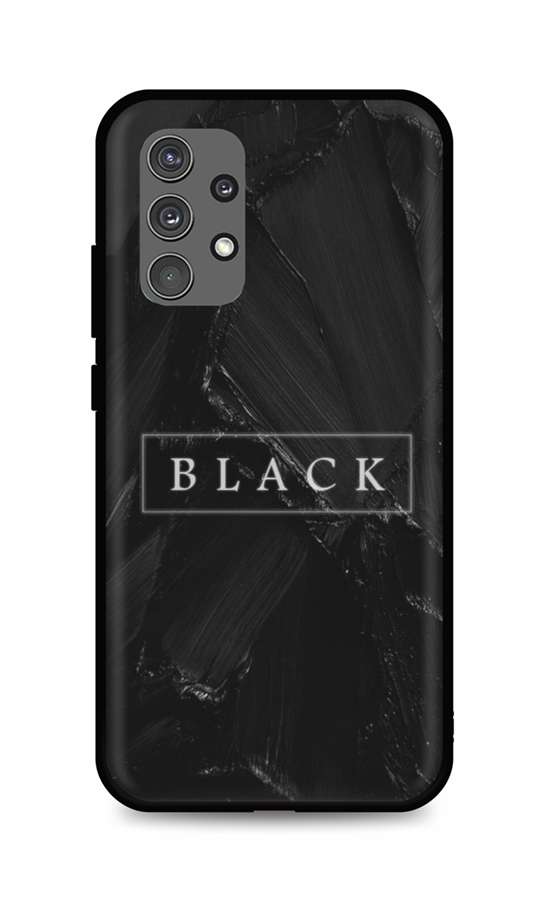 Levně Kryt TopQ LUXURY Samsung A32 pevný Black 61814 (pouzdro neboli obal na mobil Samsung A32)