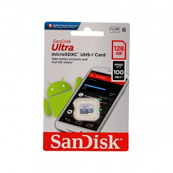 Paměťová karta SanDisk Ultra 128GB micro SDXC bez adaptéru