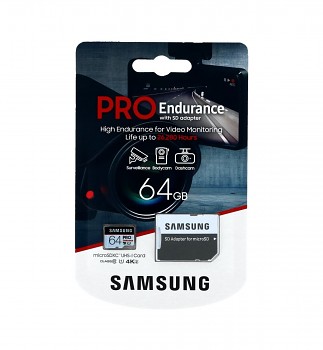Paměťová karta Samsung micro SDXC karta 64GB PRO Endurance
