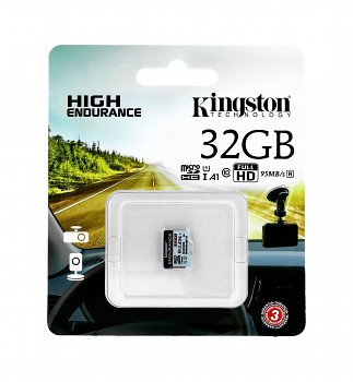 Paměťová karta Kingston 32GB micro SDHC High Endurance bez adaptéru