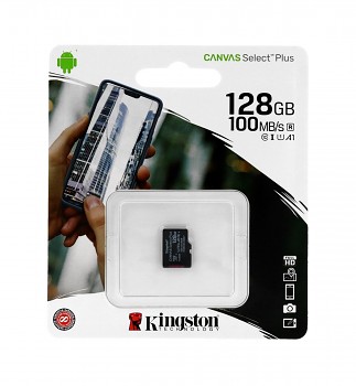 Paměťová karta Kingston Canvas Select Plus 128GB micro SDXC bez adaptéru