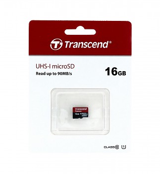 Paměťová karta Transcend Premium 16GB micro SDHC bez adaptéru