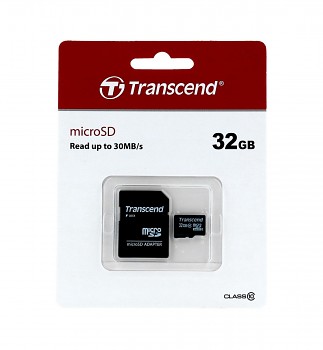 Paměťová karta Transcend 32GB micro SDHC
