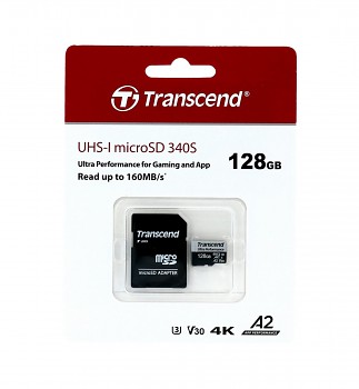 Paměťová karta Transcend Ultra Performance 128GB micro SDXC