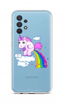 Zadní silikonový kryt na Samsung A32 Rainbow Disaster