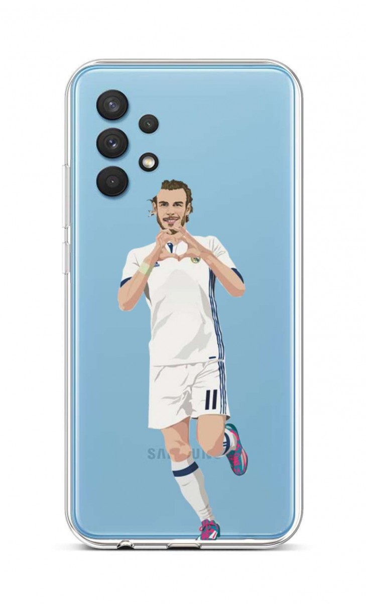 Zadní silikonový kryt na Samsung A32 Fotbalista 2