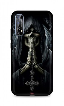 Zadní silikonový kryt DARK na Realme 7 Grim Reaper