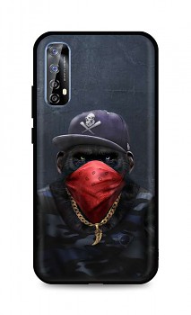 Zadní silikonový kryt DARK na Realme 7 Monkey Gangster