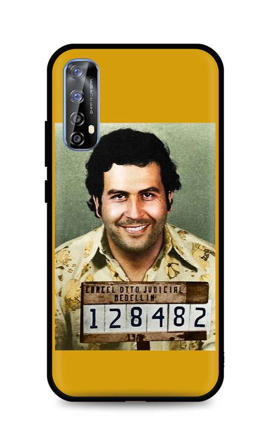 Zadní silikonový kryt DARK na Realme 7 Pablo Escobar