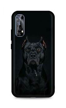 Zadní silikonový kryt DARK na Realme 7 Dark Pitbull