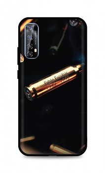 Zadní silikonový kryt DARK na Realme 7 Pablo Escobar Bullet